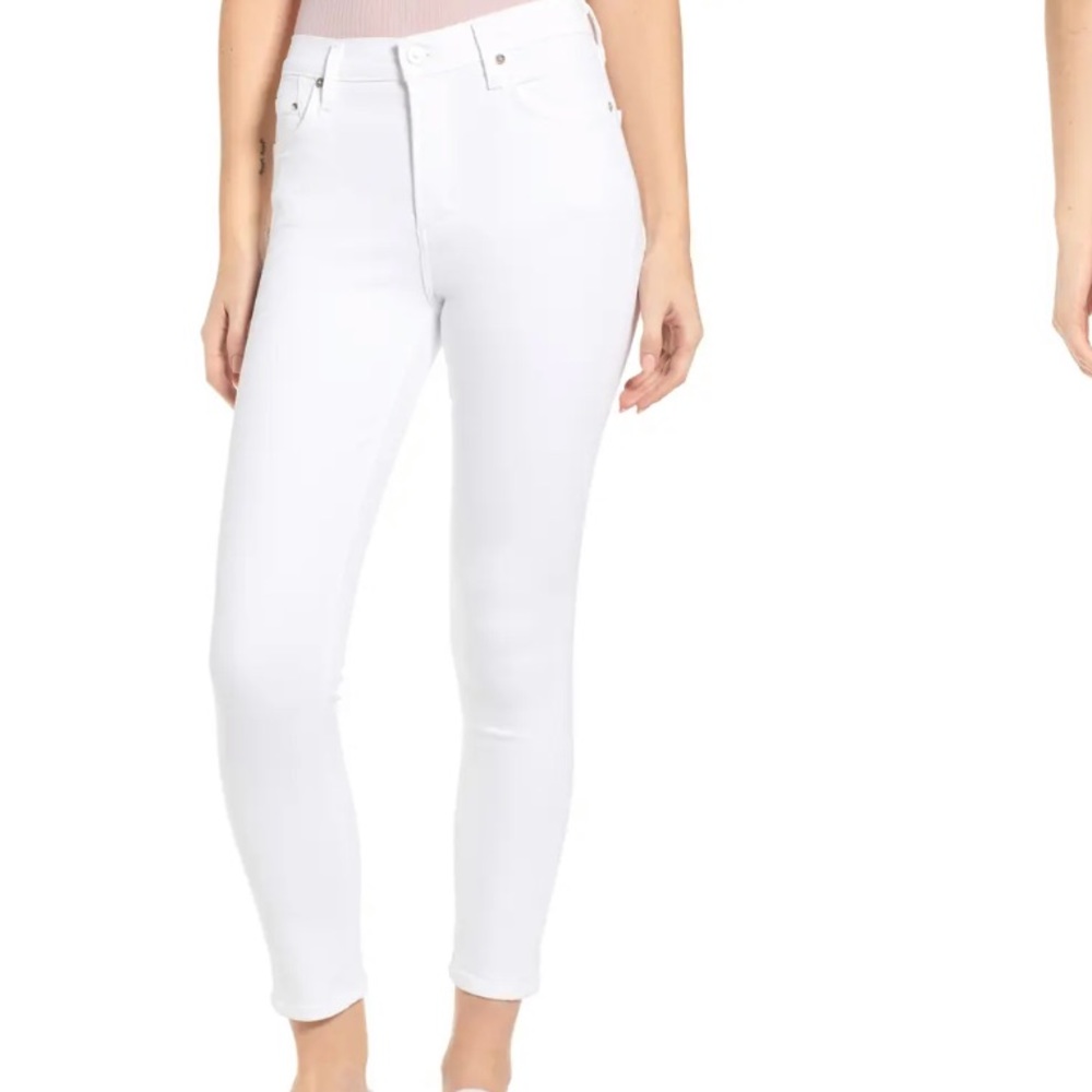 Rocket Crop High Waist Ankle Skinny Jeans